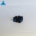 Din913 Blue de set en acier en acier en carbone à douille hexagère noire